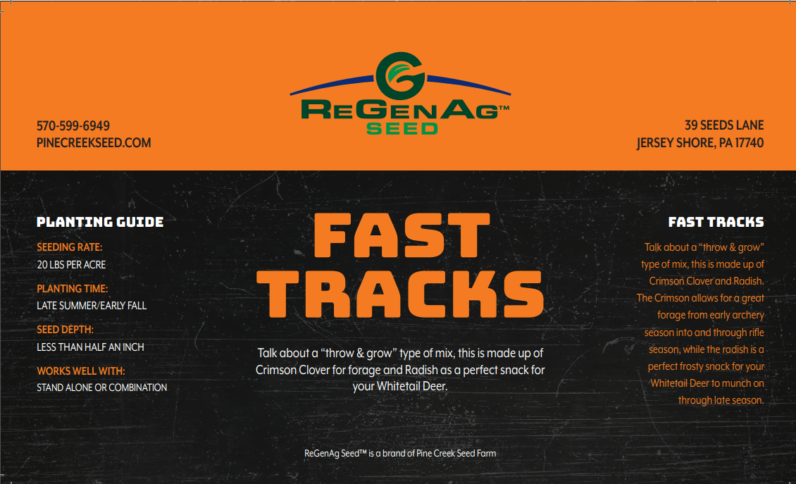 Fast Tracks - Fall Multi-Species Mix