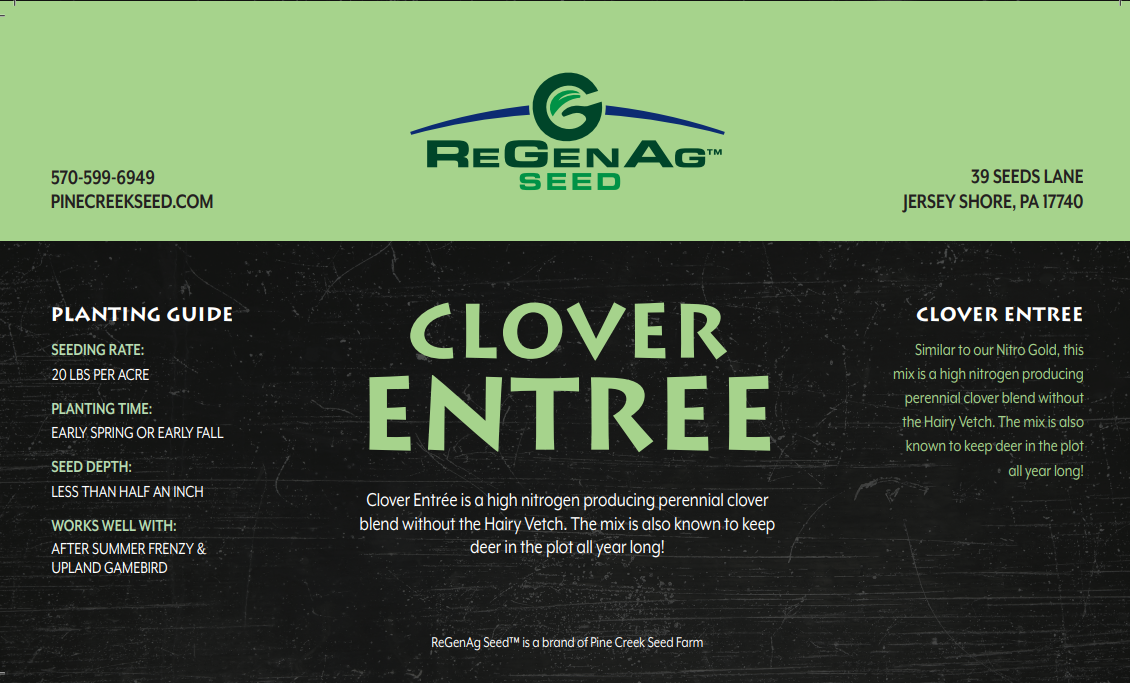 Clover Entree - Elite Clover Mix